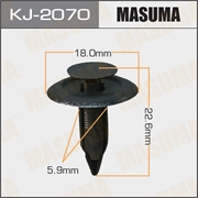Masuma Kj-2070 Клипса 80781