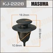 Masuma Kj-2228 Клипса 80800