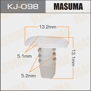 Masuma Kj-098 Клипса 80978