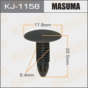 Masuma Kj-1158 Клипса 81016