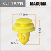 Masuma Kj-1675 Клипса 81041