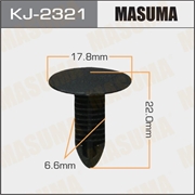 Masuma Kj-2321 Клипса 81076