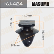 Masuma Kj-424 Клипса 81147
