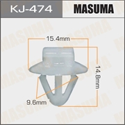 Masuma Kj-474 Клипса 81155