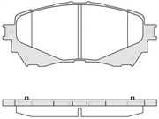 Nibk Колодки тормозные  pn25002 81368