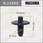 Masuma Kj-033 Клипса 81449