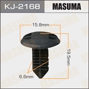 Masuma Kj-2168 Клипса 81524
