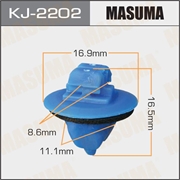 Masuma Kj-2202 Клипса 81528