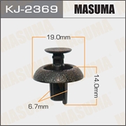 Masuma Kj-2369 Клипса 81538