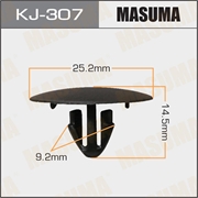 Masuma Kj-307 Клипса 81552