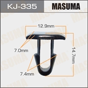 Masuma Kj-335 Клипса 81560