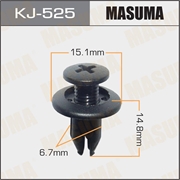 Masuma Kj-525 Клипса 81642