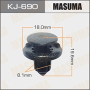 Masuma Kj-690 Клипса 81684