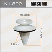 Masuma Kj-822 Клипса 81691