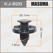 Masuma Kj-826 Клипса 81702