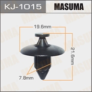 Masuma Kj-1015 Клипса 82019