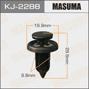 Masuma Kj-2288 Клипса 82248