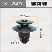 Masuma Kj-349 Клипса 82324