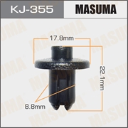 Masuma Kj-355 Клипса 82327