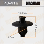 Masuma Kj-419 Клипса 82359
