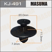 Masuma Kj-491 Клипса 82365