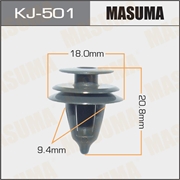 Masuma Kj-501 Клипса 82368