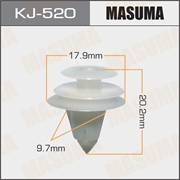 Masuma Kj-520 Клипса 82376