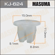 Masuma Kj-624 Клипса 82380