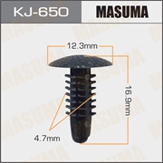 Masuma Kj-650 Клипса 82383