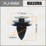 Masuma Kj-682 Клипса 82391