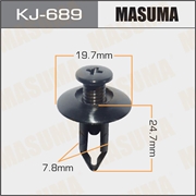 Masuma Kj-689 Клипса 82392