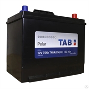 Tab Polar Asia АКБ залитая обратной полярности 75Ah  57529 82783