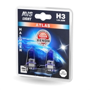 Avs Atlas Набор ламп галогеновых 55W  H3   a78568s 9195