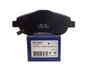 Hi-q Sp1567 Колодки тормозные передние 61281