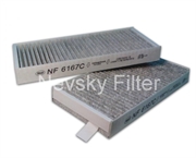 Nevsky Filter Фильтр салона угольный  nf6167c-2 80845