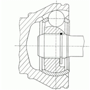 Gkn ШРУС OPEL Kadett E, Vectra A, Calibra A  84-97г   302170 81531