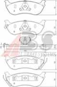 Abs Колодки тормоз. задние MB  W163   GDB1379   37148 86793