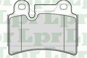 Lpr Колодки тормозные  05p1380 87429