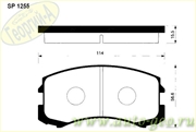 Sangsin Колодки тормозные MITSUBISHI Lancer 9  sp1255 88951