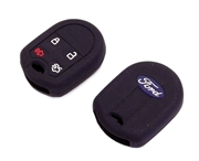 Чехол силиконовый для штатного ключа FORD №69 37778