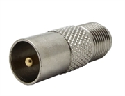 Tdm Переходник прямой без пайки гнездо F - штекер TV  sq1809-0022 42464