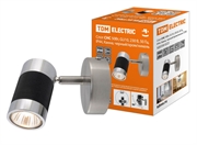 Tdm Канна Светильник спот  GU10, 50W, IP44, 230V, черн./хром/никель   sq0358-0223 43424