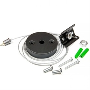 General Lighting Подвес для шинопровода  2 метра   черный   580906 43502