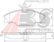 Abs Колодки тормоз. передние PEUGEOT 406  95>04   GDB1193   36976 86775