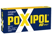 Poxipol Клей  двухкомпонентный  синий  14мл  1971 9333