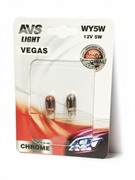 Avs Vegas Chrome Набор ламп бесцокольных 5W  желтые   a07113s 13182