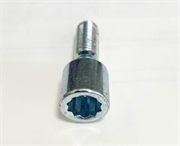 Bimecc Болт колесный звезда 11.4/12мм, 12x1.25x28 конус 60°, цинк  vst20b28 16133