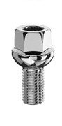 Bimecc Болт колесный 12x1.5x28 сфера R12 CH17, цинк  s17a28 16260