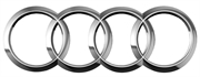 Эмблема решетки радиатора AUDI  215мм 38357