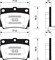 Sangsin Колодки тормозные задние дисковые  sp1522 - фото 454559